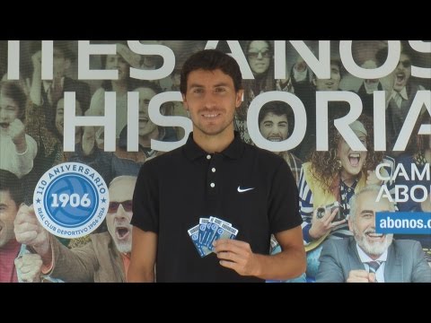 Pedro Mosquera renueva su abono para el DÉPOR16/17 - 08.08.2016