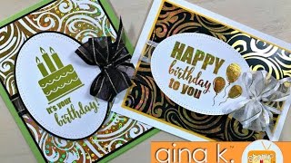 Gina K  Designs & Therm O Web - Foil-Mates