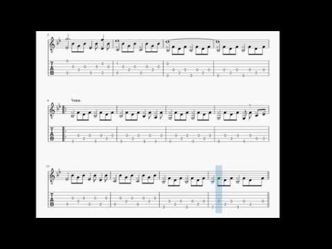 How To play Candlelight (Guitar  Tabs) - Joel Cross