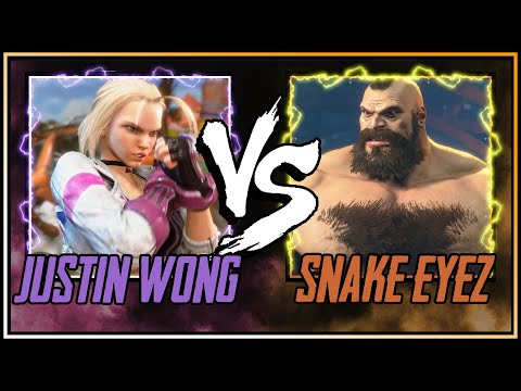 SF6 ➣ JUSTIN WONG [ CAMMY ] VS SNAKE EYEZ [ ZANGIEF ] ➣ STREET FIGHTER 6
