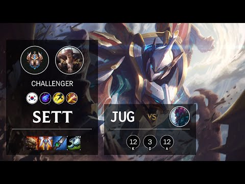 Sett Jungle vs Trundle - KR Challenger Patch 10.16