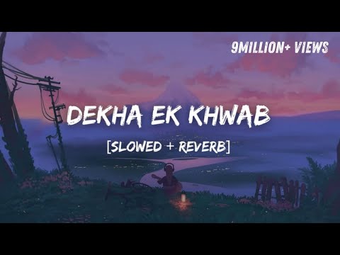 Dekha Ek Khwab - Kishore K, Lata M | 80's Hits | Slowed & Reverb