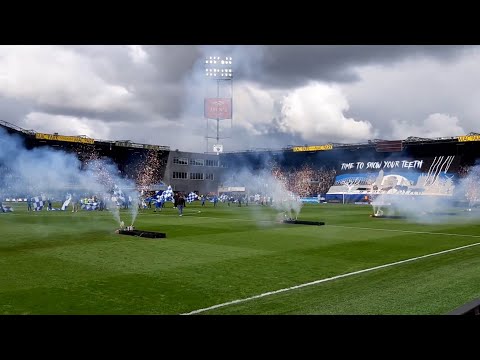 Schitterende sfeeractie en opkomst spelers voorafgaand aan IJsselderby | PEC - Go Ahead 3 april 2022
