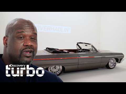 Shaquille O'Neal recebe o Impala 64 dos seus sonhos | Overhaulin' | Discovery Turbo Brasil