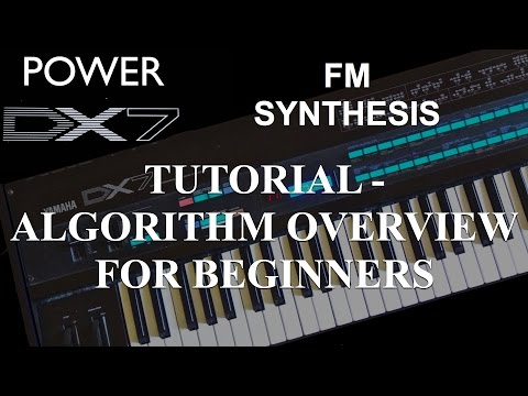 How To Learn Yamaha DX7 Synthesizer – Tutorial: Fundamentals of FM Synthesis, Algorithm