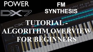 How To Learn Yamaha DX7 Synthesizer – Tutorial: Fundamentals of FM Synthesis, Algorithm