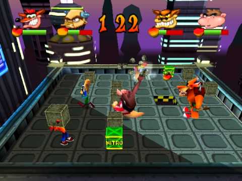 Crash Bash Space Bash Gameplay HD
