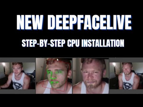 "Step-by-Step Guide: Installing New DeepFaceLive on Computer for Prefect Face Swapping ! No GPU !