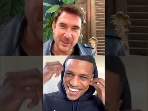 Dylan McDermott live on instagram with the cast of Hollywood Netflix May 3rd 2020 (full)