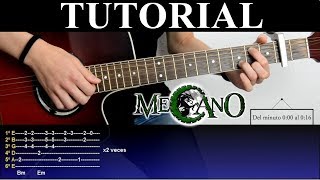 Cómo tocar Hijo de la Luna de Mecano (Tutorial de Guitarra) / How to play
