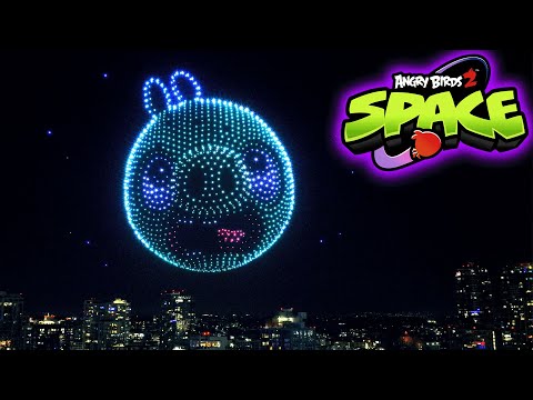 Angry Birds 2 Drone Show | Slingshotting into Space with Angry Birds 2 | Live from San Diego 🚀