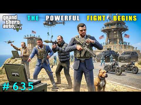 The Powerful Fight Begins For Lester | Gta V Gameplay #635