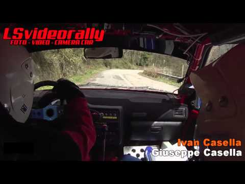 CAMERA CAR CRASH I.Casella - G.Casella al 2°Rally Torri Saracene