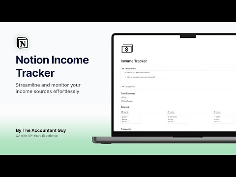 Notion Income Tracker