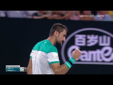 Australian Open 2018 Roger Federer - Marin Cilic