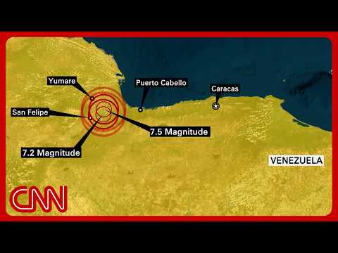 委內瑞拉連兩震！規模7.5與7.2強震震撼全國！ (Venezuela rocked by back-to-back 7.5 & 7.2 earthquakes)