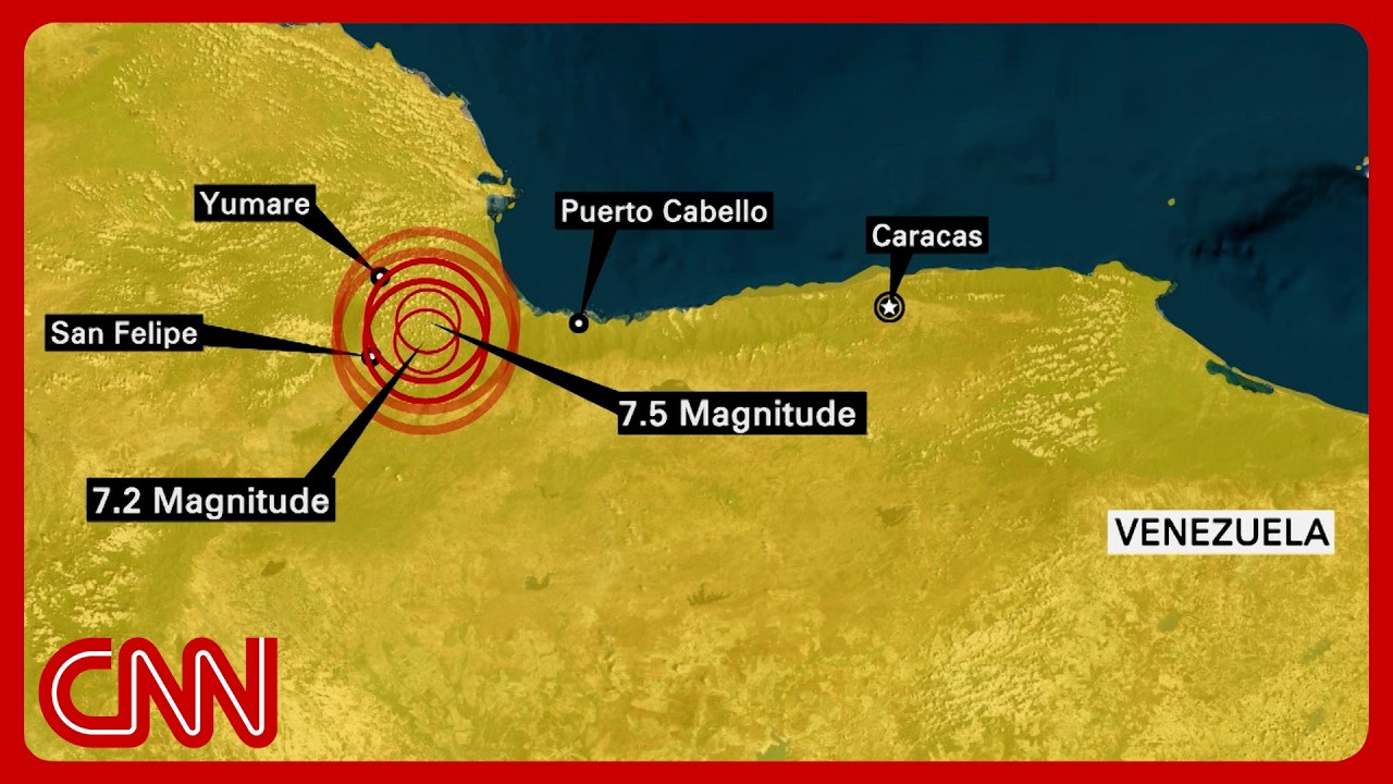 Venezuela rocked by back-to-back 7.5 and 7.2 earthquakes