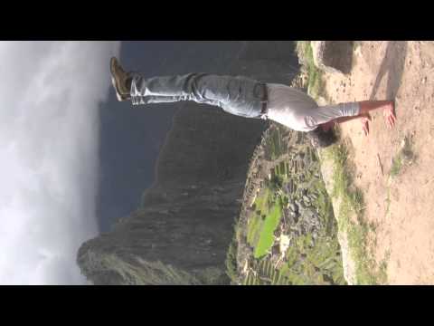 Marc's Handstand at Machu Picchu at 61 years old