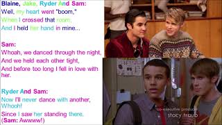 I Saw Her Standing There Glee Lyrics