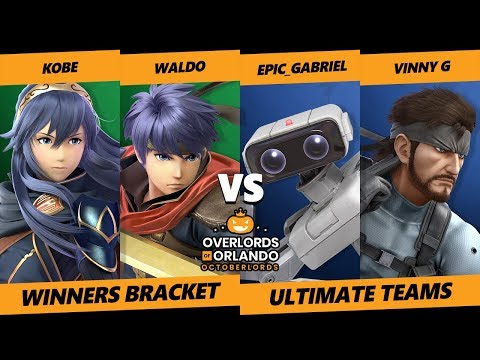 Overlords SSBU - Epic_Gabriel & Vinny G Vs. Waldo & Kobe - Smash Ultimate Tournament Winners Bracket