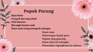 Download lagu PUPUH PUCUNG mp3 Download lagu PUPUH PUCUNG mp3
