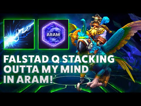 ARAM Silver City - FALSTAD Q STACKING OUTTA MY MIND IN ARAM!
