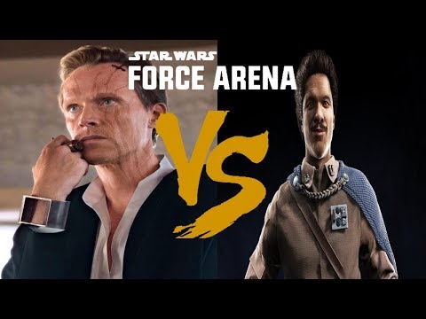 Playing Star Wars: Force Arena (IOS - MOBILE) (FIELD TRAINING) - Dryden Vos V. Lando Calrissian
