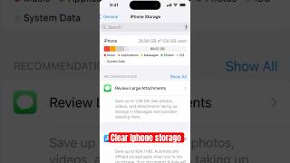 3 ways to Clean iPhone Storage #shorts