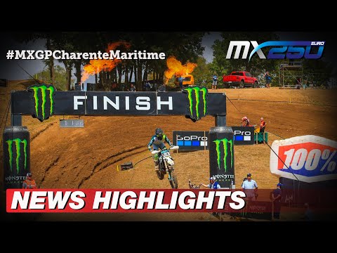 News Highlights | EMX250 Race 2 | MXGP of Charente Maritime 2022 #MXGP #Motocross