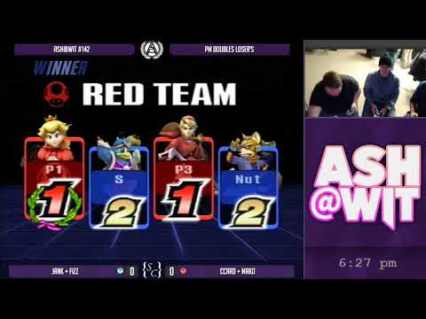 Jank + Fizz (Blue) vs CCard + Mako (Red) - ASH@WIT #142 Project M Doubles Bracket