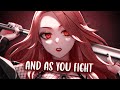 Nightcore RISE Rock Version Lyrics