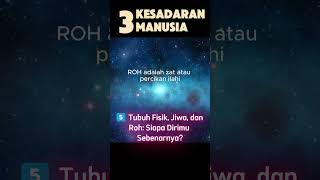 Download lagu ✨Tubuh FIsik, Jiwa dan Roh : Siapa Dirimu Sebenarnya?✨#OtakJiwaRoh  #SekolahBumi #SelfAwareness #fyp mp3