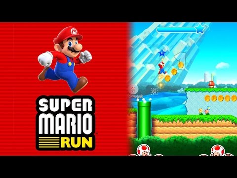 SUPER MARIO RUN GAMEPLAY! - YouTube