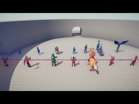 WILD WEST vs FARMER (Totally Accurate Battle Simulator - TABS)