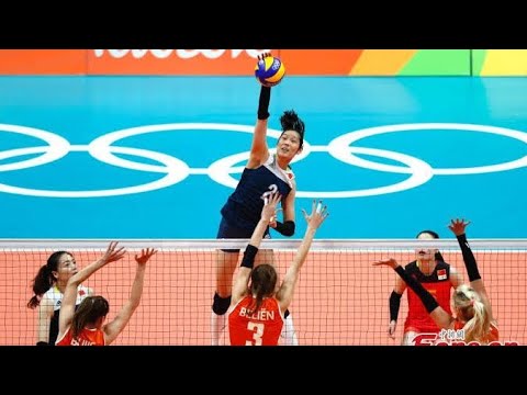 Holanda e China_Semifinal_Olimpíadas Rio 2016 do vôlei feminino