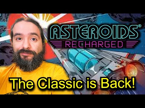 Asteroids: Recharged on PS4 - THE CLASSIC IS BACK! | 8-Bit Eric