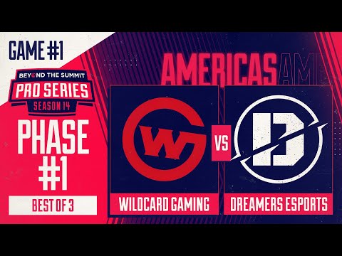Wildcard vs Dreamers Game 1 - BTS Pro Series 14 AM: Phase 1 w/ Kmart & ET