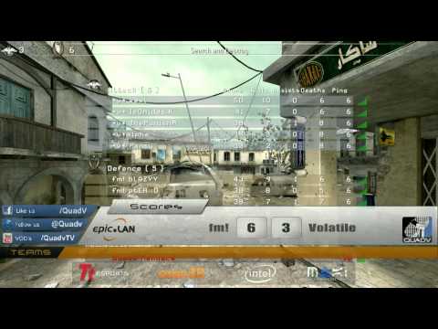 Tt eSports Epic.EIGHT CoD4 Volatile v fm!Sapphire (Map 1)