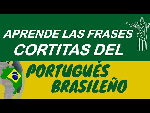 1000 FRASES CORTAS EN PORTUGUÉS PARA EDUCAR TU OÍDO | 1000 Short Phrases in Portuguese for Learning
