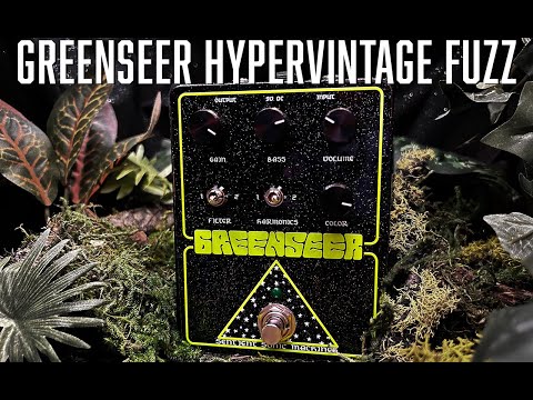 Sentient Sonic Machines Greenseer Hypervintage Fuzz 2023 - Black Space Rainbow image 3
