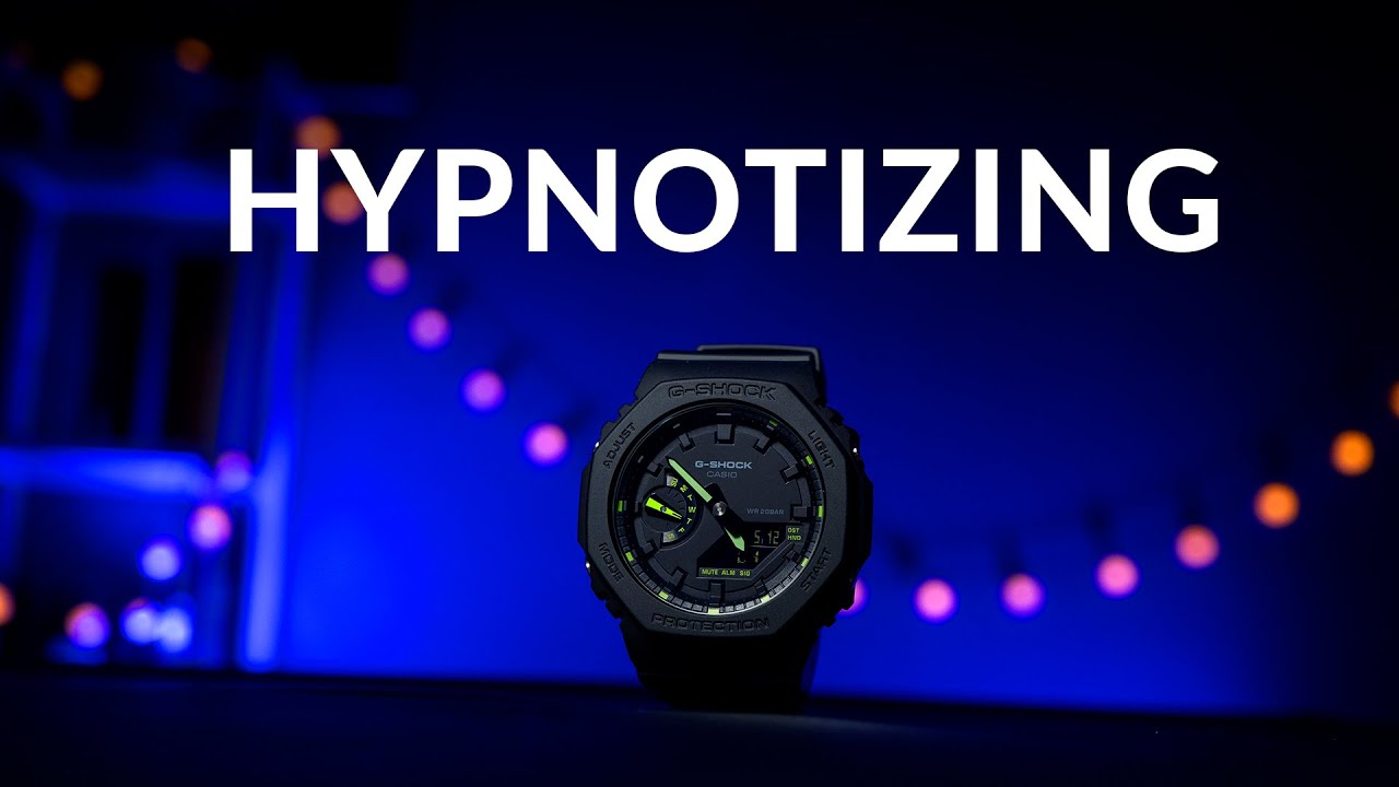 This is why this G-Shock is so hypnotizing | CASIO GA-2100-1A3