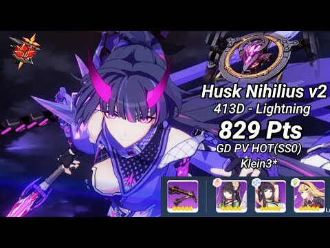 RedLotus D413: Husk Nihilius v2 (Lightning) 829 Pts - GD(Jin - New) PV HOT(SS0) Klein3* [Honkai 5.8]