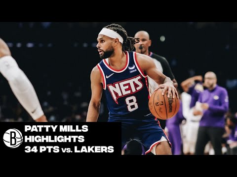 Patty Mills Highlights ' 34 Points vs. Los Angeles Lakers