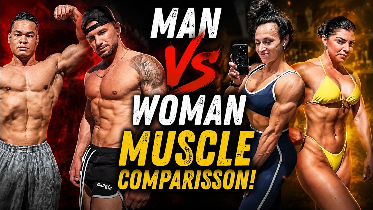 Women OUTMUSCLING Men!!