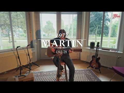 1973 Martin D12-28 - Natural | USA Vintage All Solid Iconic 12-String Dreadnought Acoustic Guitar David Gilmour Pink Floyd | Case image 24