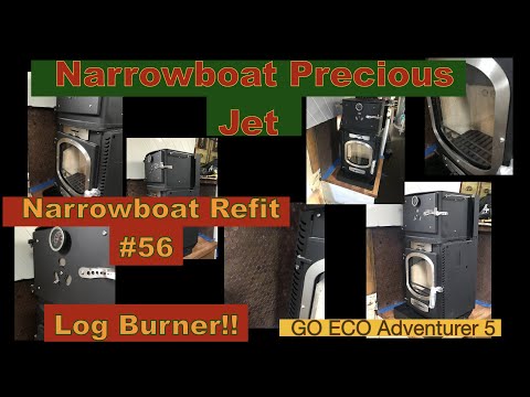 Narrowboat Refit #56 The Log Burner
