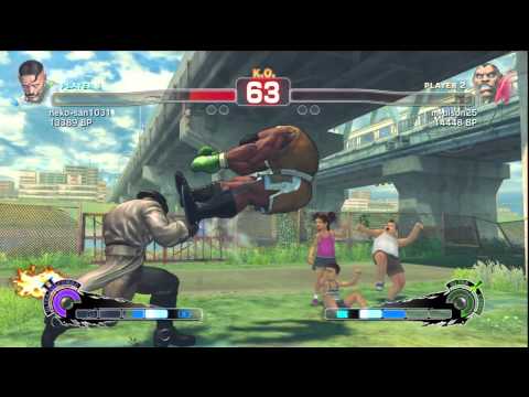 neko-san1031 (Dudley) Vs m-bison25 (Boxer) PS3 SSF4 Ranked Match