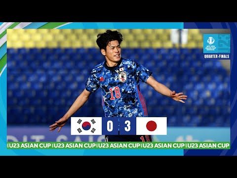 AFCU23 2022 - Quarter-finals | Korea Republic 0 - 3 Japan