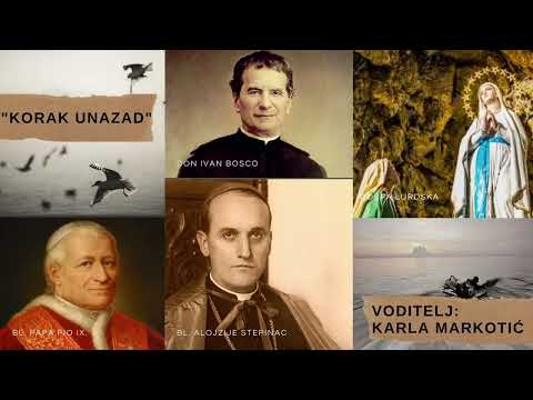 Korak unazad - Sv. Ivan Bosco, blaženi papa Pio IX., Stepinčevo, Gospa Lurdska