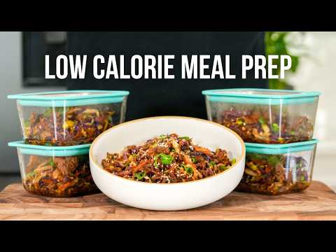 Egg Roll Bowl Meal Prep | Low Cal, Low Carb